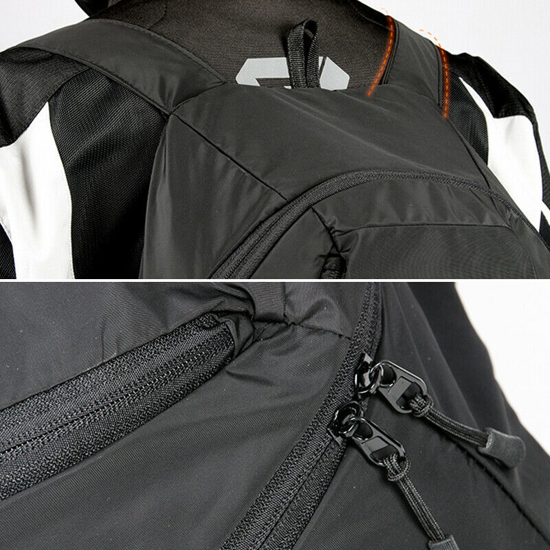 Motorcycle Bike Bag Nylon Cloth Lightweight Backpack Helmet Pack Extensible 28L