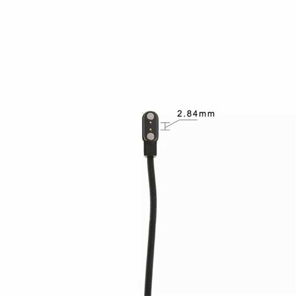 Magnetic charging cable with 2.84mm magnetic socket for smart watches