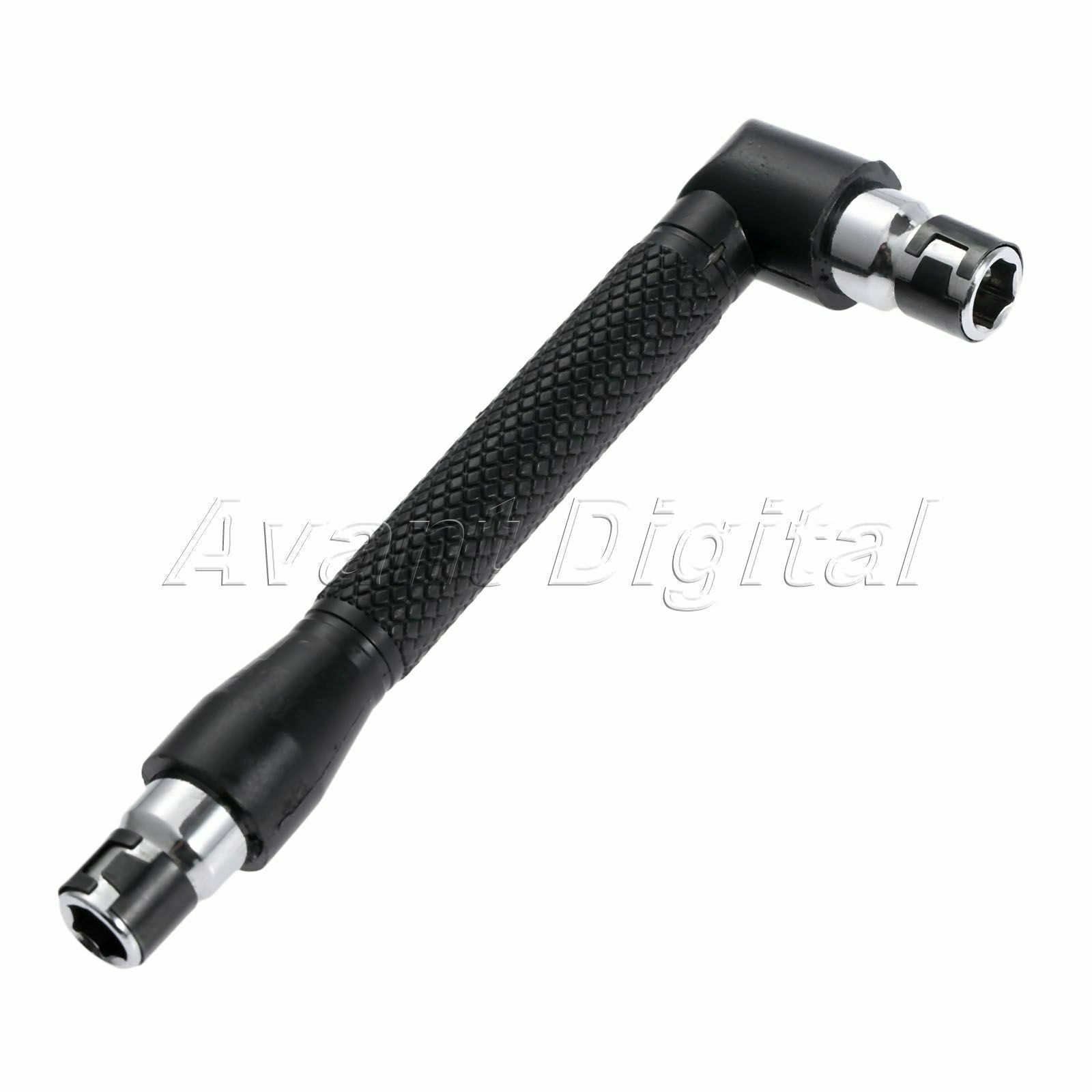 1pc New L Style Dual-end Screwdriver Socket Rachet Handle Wrench Driver Rod Tool