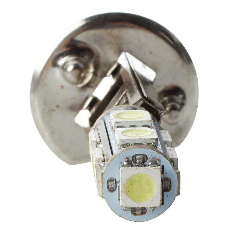 2 PCS H1 9 SMD LED Spot Fog Lamp Car Bulb Light 12V 1.2W L8Y9Y9