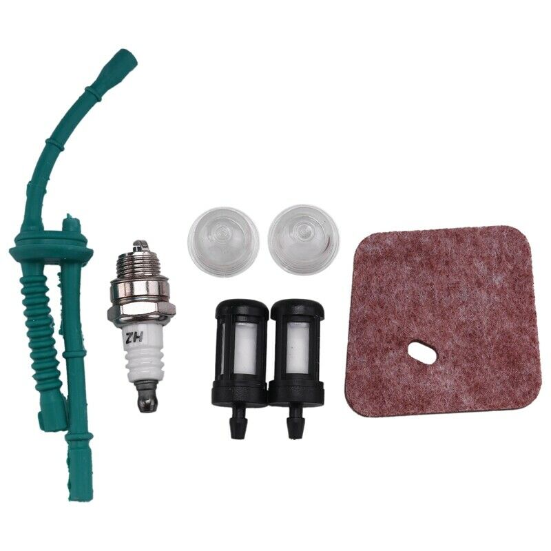 Air Filter + Fuel Line Filter-Primer Bulb For Stihl Fs38 Fs45 Fs46 Fs55 Km55 HS8