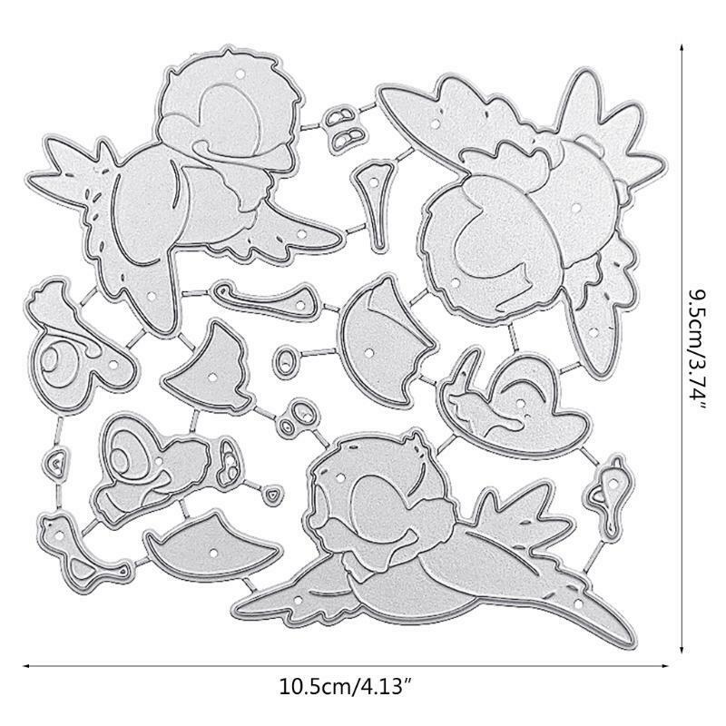 Birds Metal Cutting Dies Stencil DIY Scrapbooking Album Paper Card Template Mold