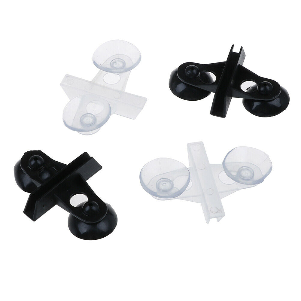 5pcs Aquarium Fish Tank Divider Suction Cup Divider Plastic Sheet Holder .l8