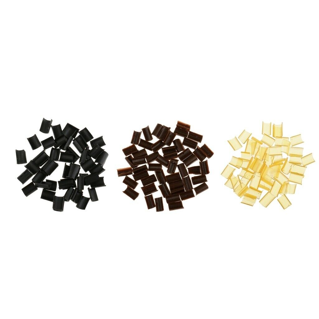 150 Pieces Keratin Beads Rebond Nail Hot Fusion Glue U Tips DIY Hair Styling