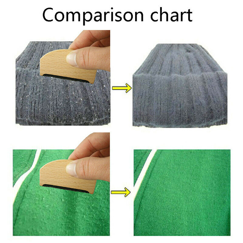 Wooden Epilator Sweater Clothes Shaver Fabric Clothes Sweater Lint Removers Tool