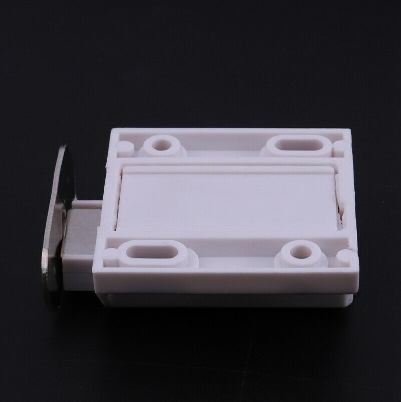 White Push To Open Magnetic Door Der Cabinet Catch Touch Latch G2X1X1
