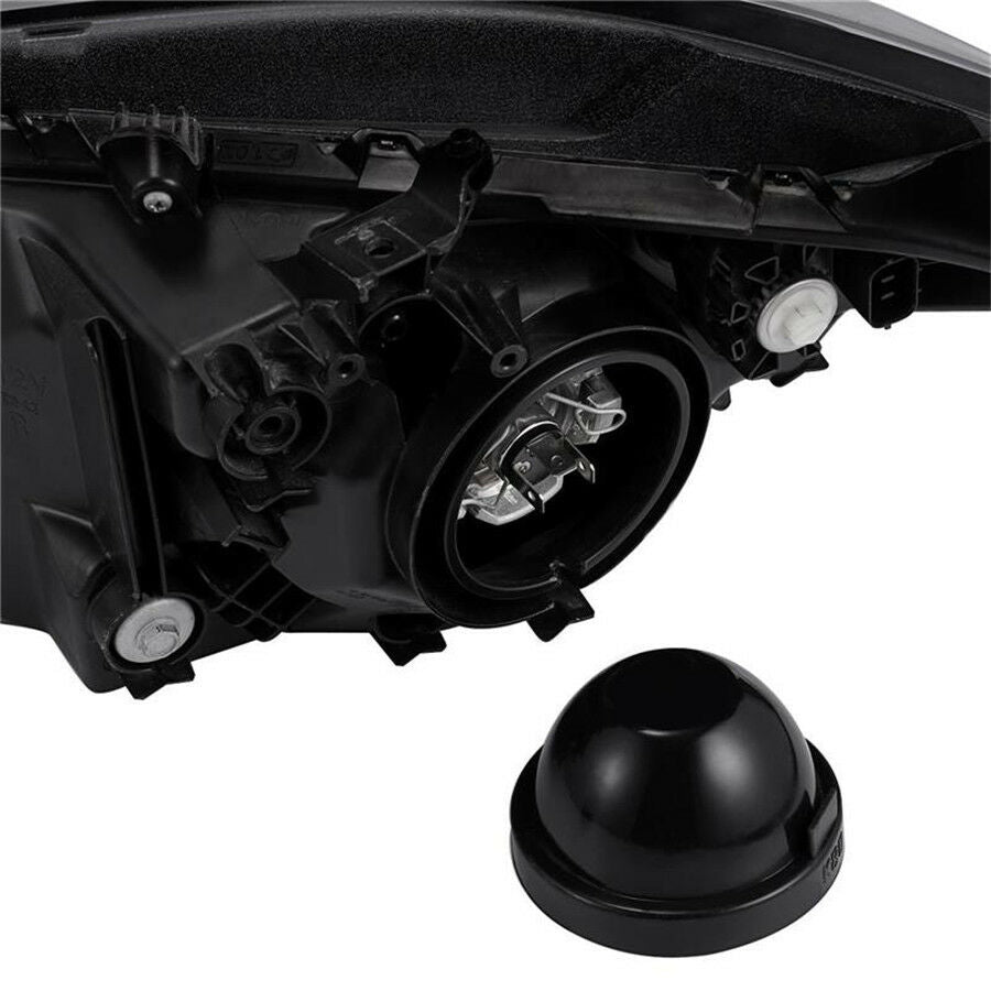 2Pcs  Car LED Lamp Headlight Dust Cover 65mm Inner Dia Rubber Housing Seal Cap
