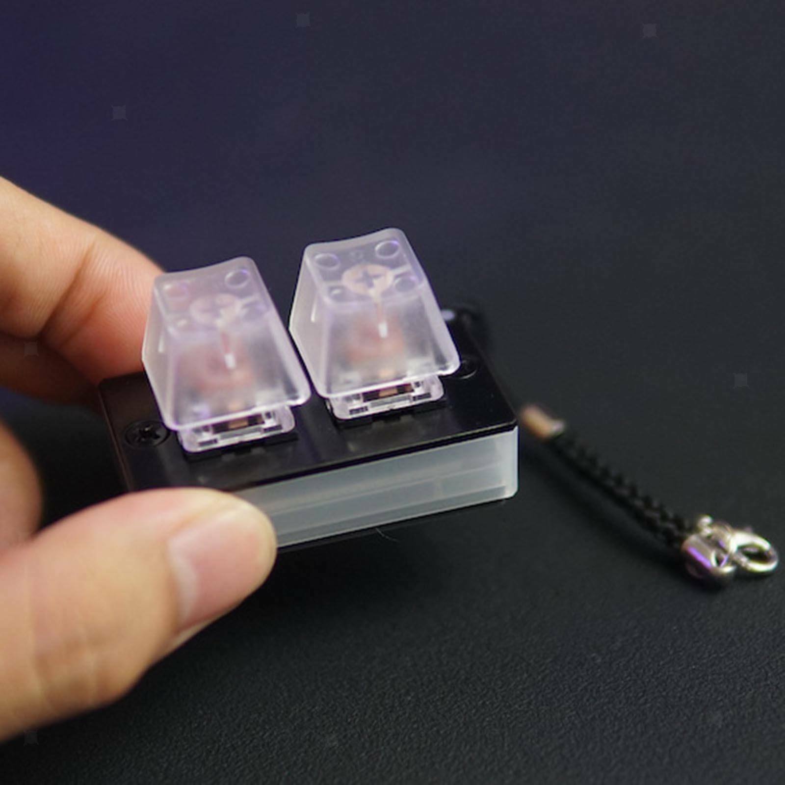 2-Key Keypad OSU Gaming Keyboards Detachable Professional, Hot Swap, RGB Cool