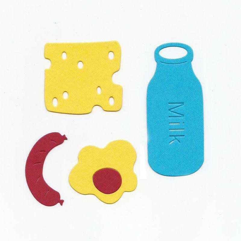 Milk Bottle Metal Cutting Dies Stencil DIY Scrapbooking Album Stamp Paper Card