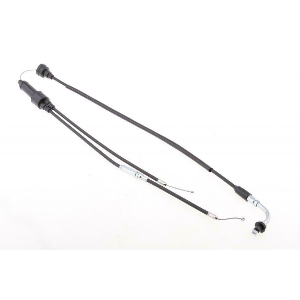 7/8 inch 22mm Twist Throttle Grips Cable + Brake Lever for Yamaha PW50 PY50 Dirt