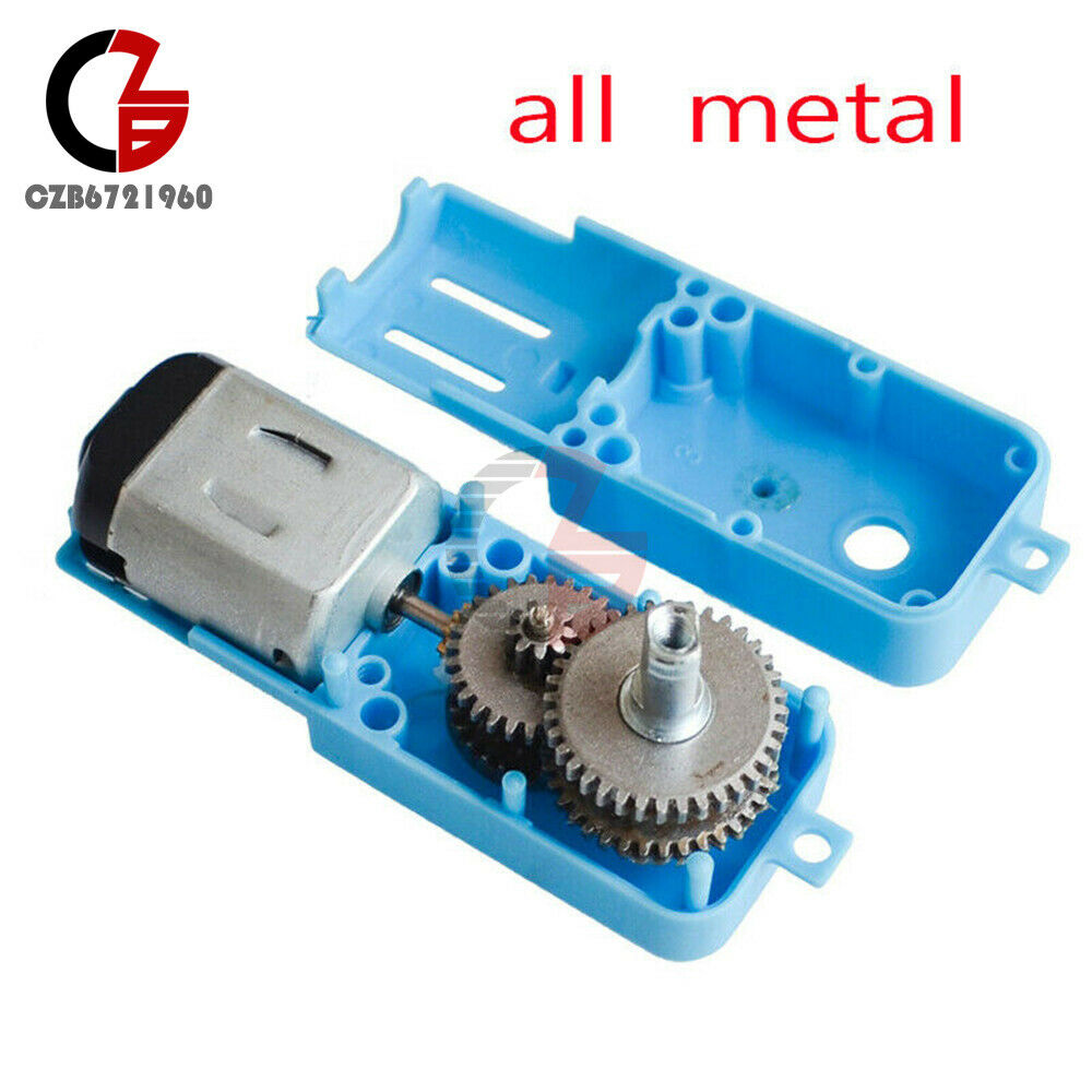 5x Anti Interferenz 1:90 Geared Motor TT Roboter Smart Auto Chassis DIY 3-6V