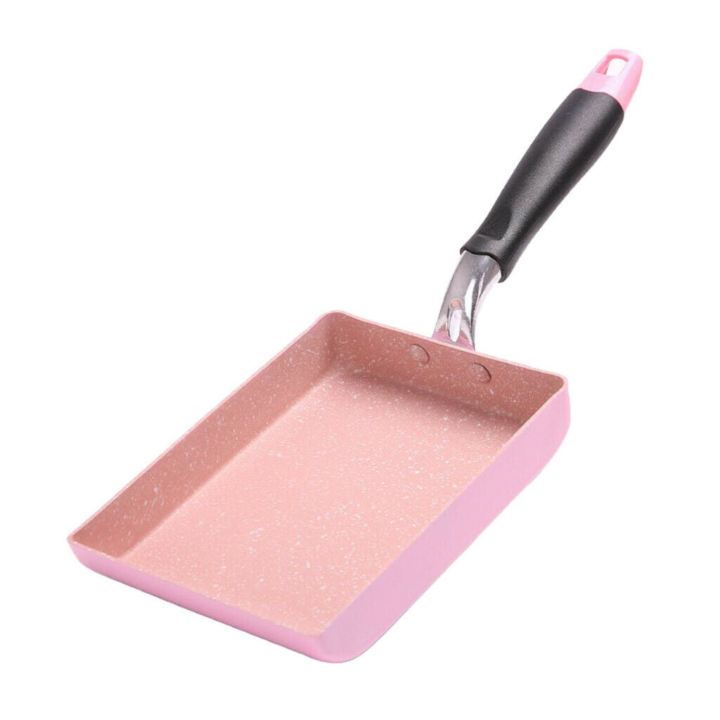Aluminum Non Stick Fry Pan Steak Breakfast Skillet with Silicone Spatula Set