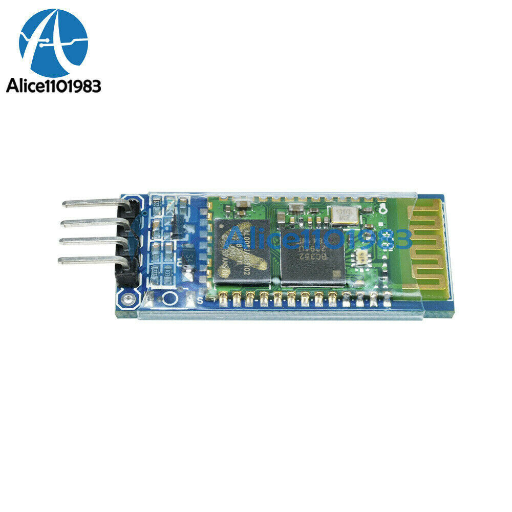5PCS Wireless Serial 6 Pin Bluetooth RF Transceiver Module HC-05 RS232