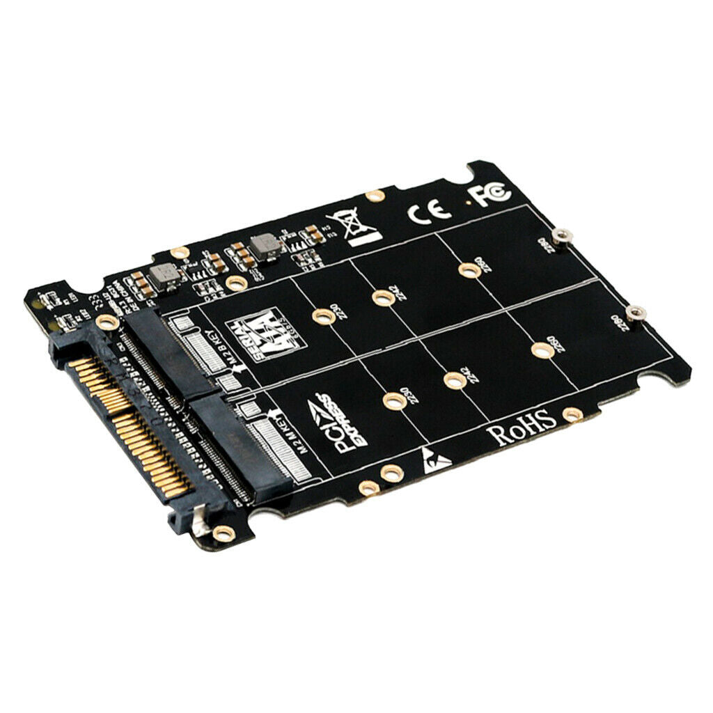 M.2 NVME SSD Key M / B SSD to U.2 SFF-8639 Adapter Converter