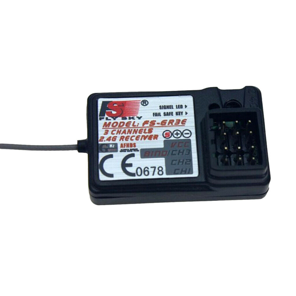 Flysky FS-GR3E 3CH Receiver + Hose Attenna For Transmitter FS-IT4
