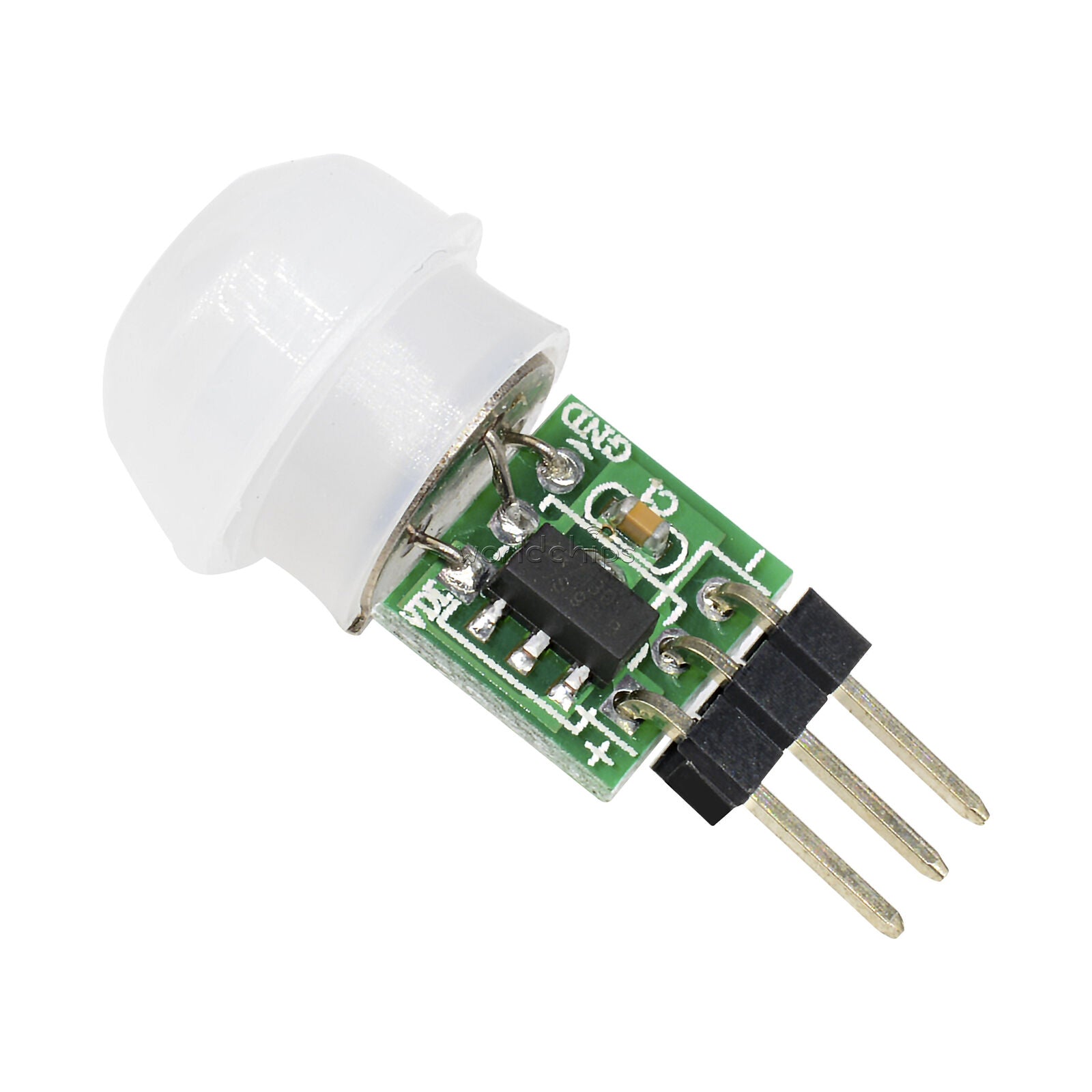 2PCS Mini PIR Motion Body Human Sensor AM312 IR Infrared Pyroelectric Detector