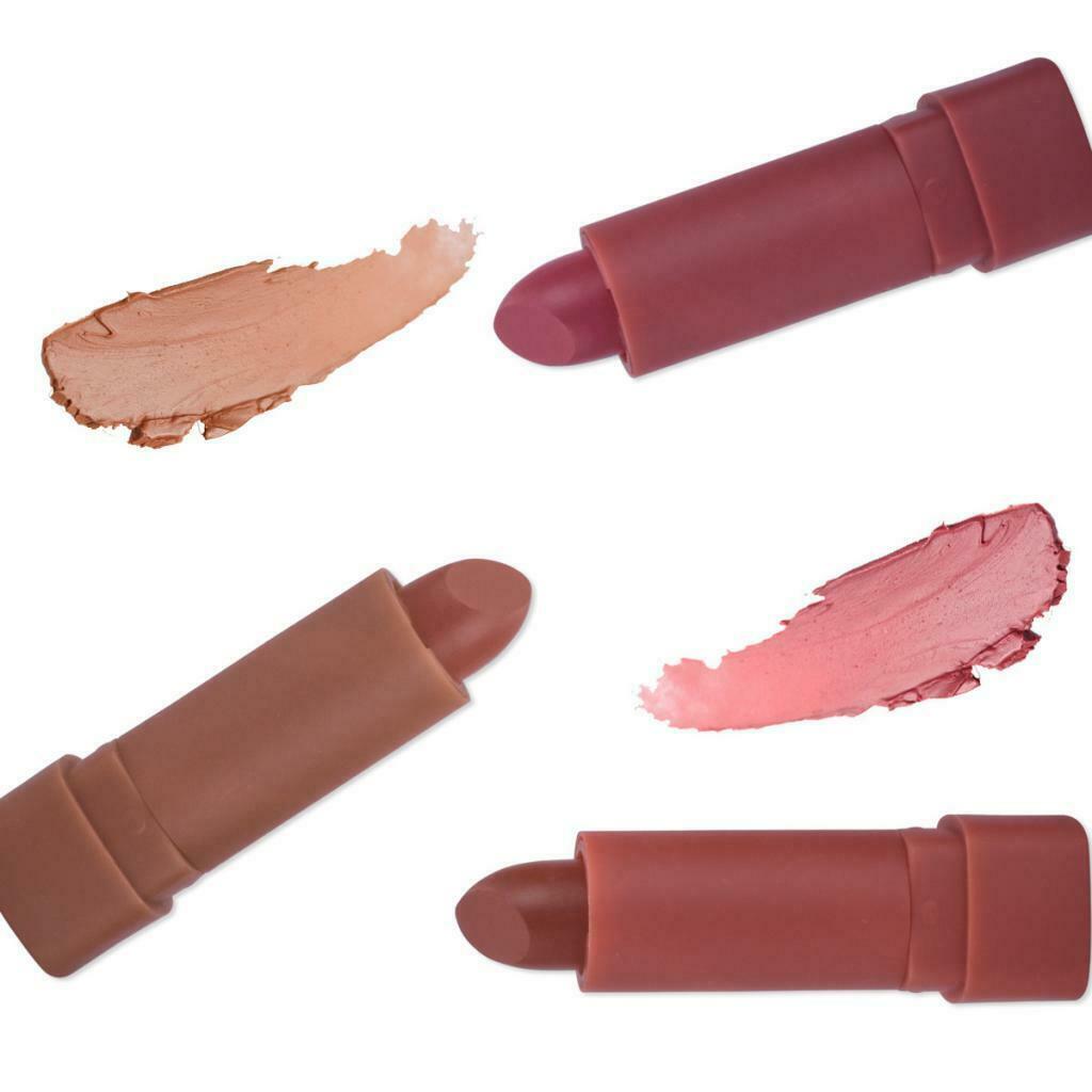 6Pcs/Set Lip Gloss Matte Lipstick Lip Make-up Waterproof for Women Girls
