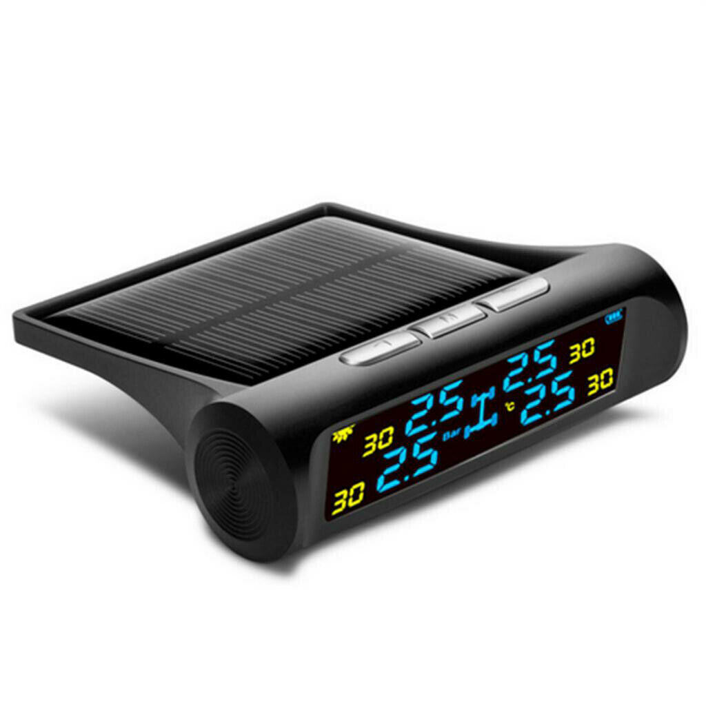 Cars Wireless LCD TPMS Tyre Pressure Monitoring System External Sensor