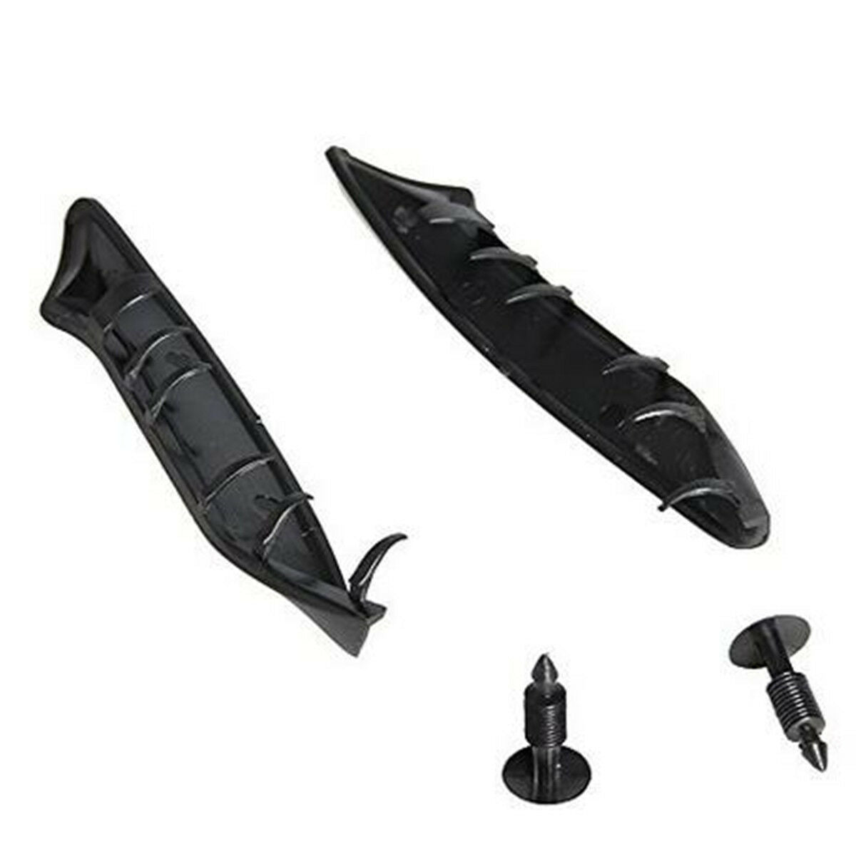 Windshield Weather Strip Wiper Cowl End Rubber Seal Kit For 2004-2008 Ford F-150