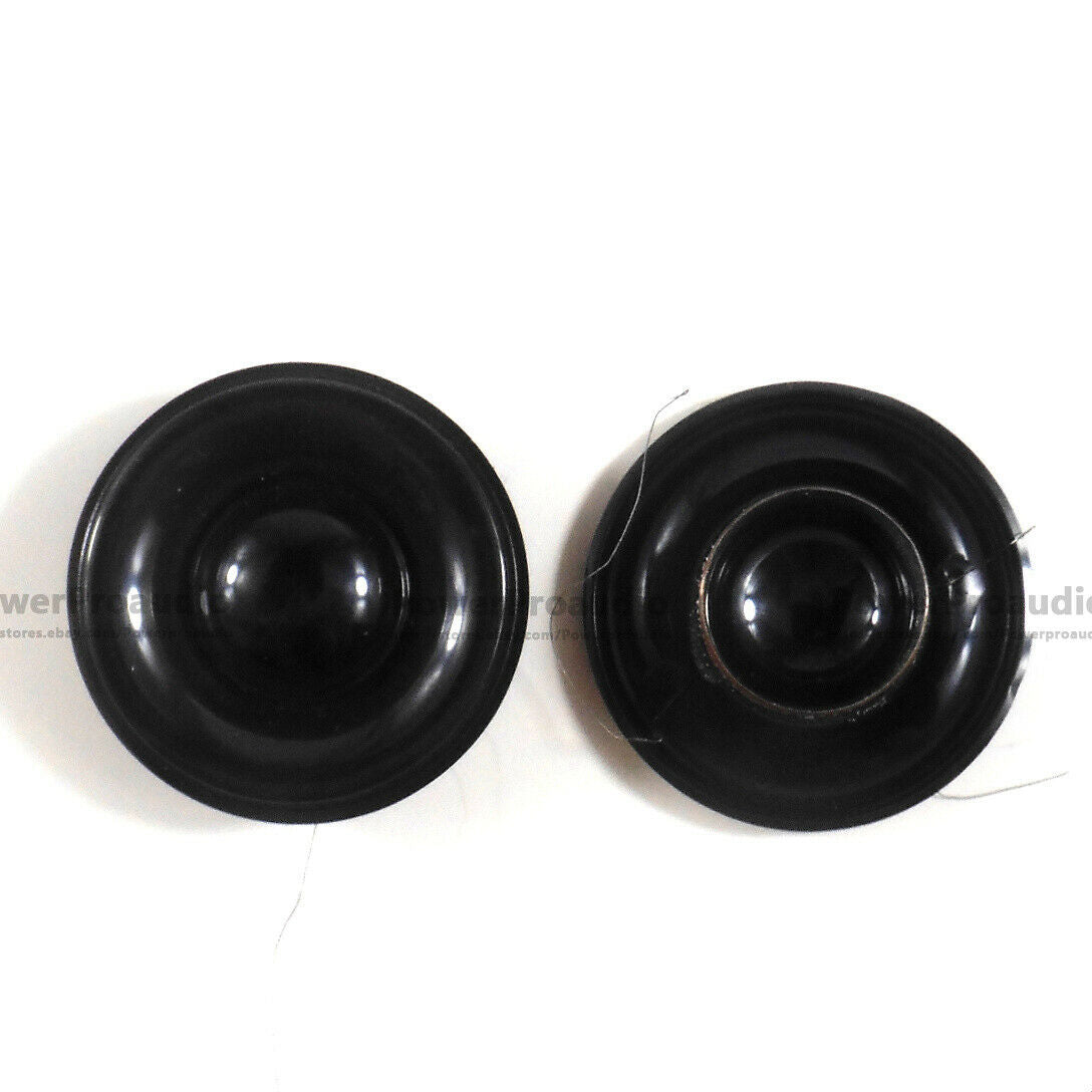 2pcs 13.28mm Tweeter Diaphragm Dome Tweeters Voice Coil for JBL Control black