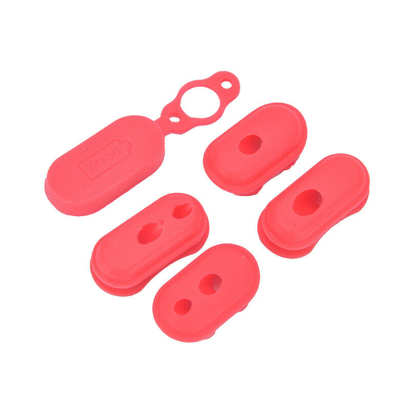 5pcs Rubber Charge Port Cover Rubber Plug for Electric Scooter Par.l8