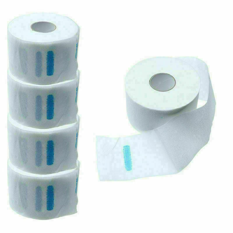 100pcs/Roll Stretchy Disposable Neck Paper Strips Barber HOT