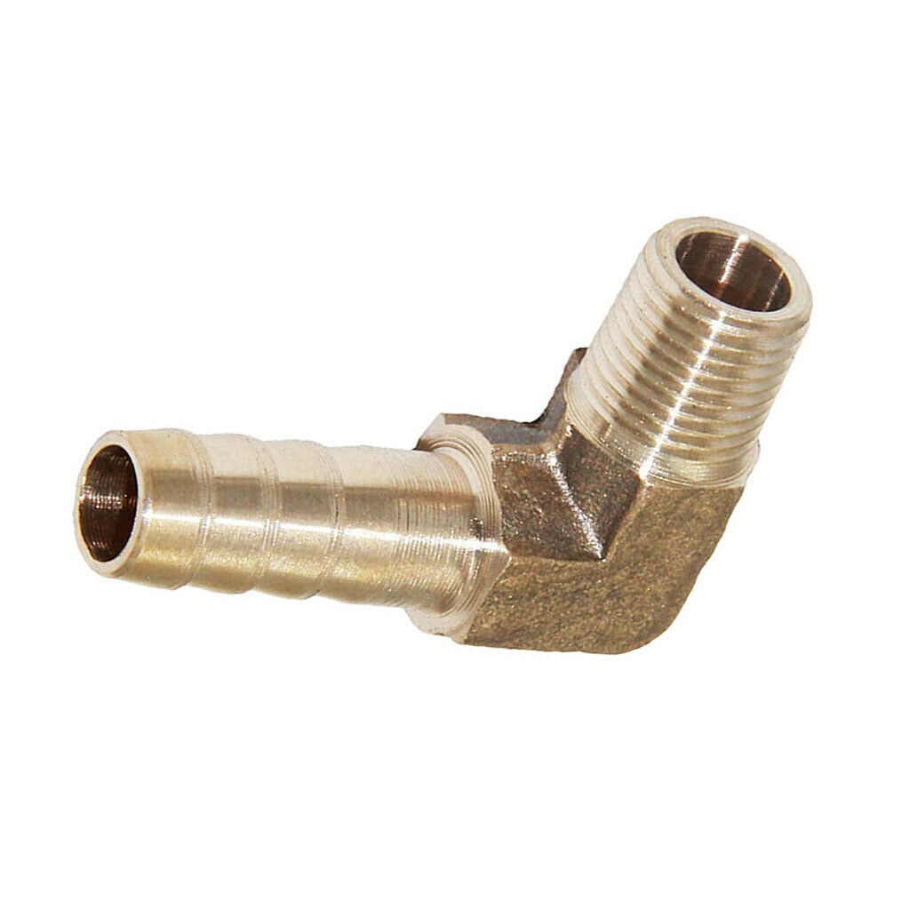 Brass Hose Quick Release Thread Coupler Connector Male Adaptor 1/8-8mm