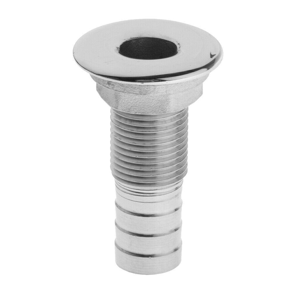 Stainless Marine Boat Thru Hull Fitting Connector for Boat Yacht 1/2 Inch