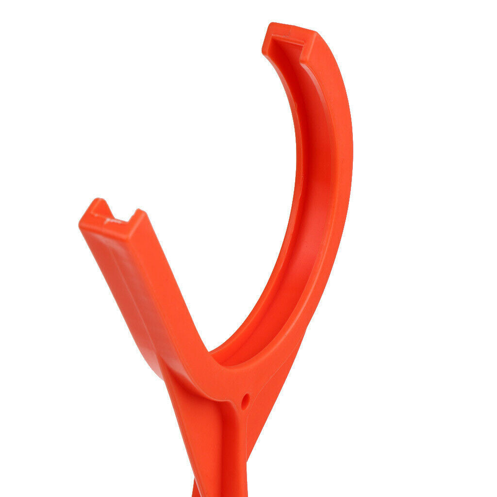 Clay Target Hand Thrower Outdoor Shooting Hunting Accessory - Orange