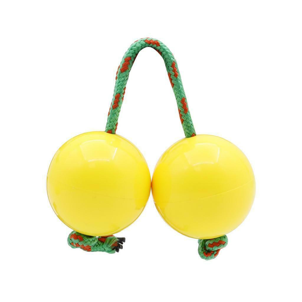 2 Pieces Plastic Sand Shaker Balls Musical Accessory