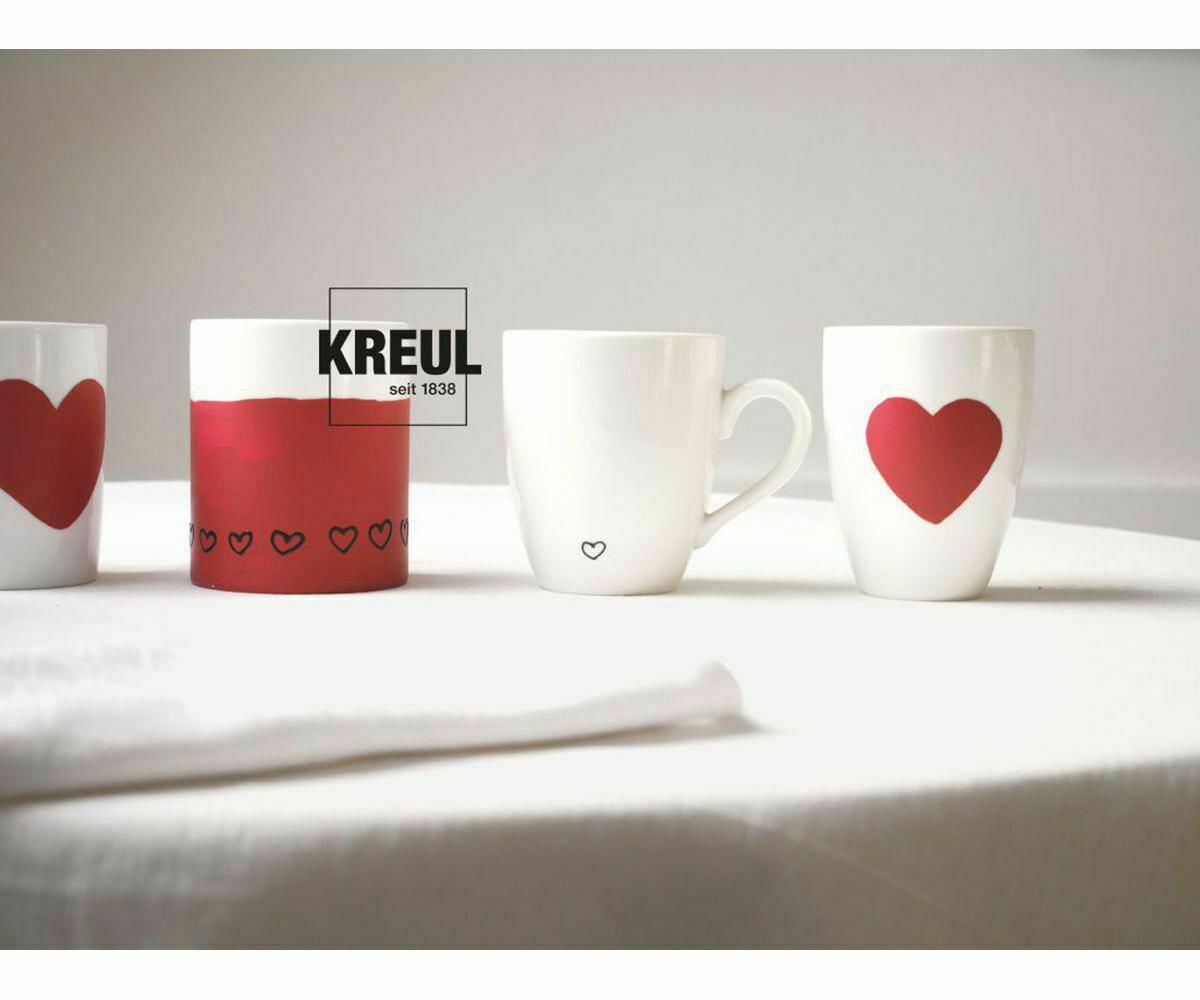 Glass And Porcelain Paint KREUL Chalky White Cotton 20ml CK 16631