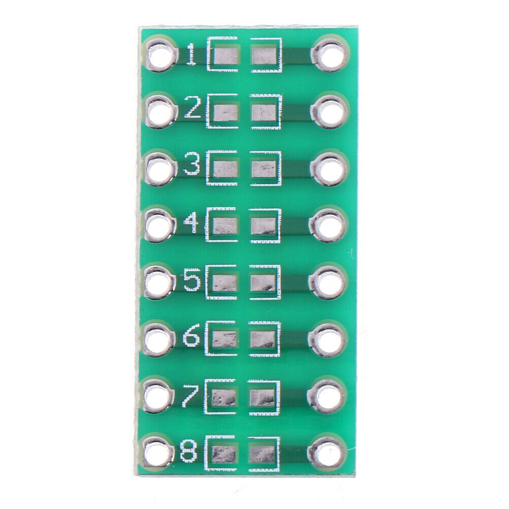 10Pcs SMD/SMT components 0805 0603 0402 to DIP adapter PCB board converter DD