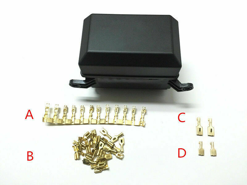 Autos relay fuse box 6 Relay 5 Road compartment insurance car insurance holder
