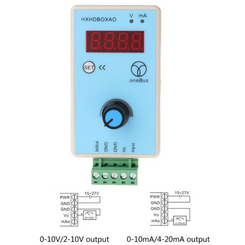 Handheld 0-10V/2-10V 0-20MA/4-20MA Signal Generator Adjustable Current VoltageK8