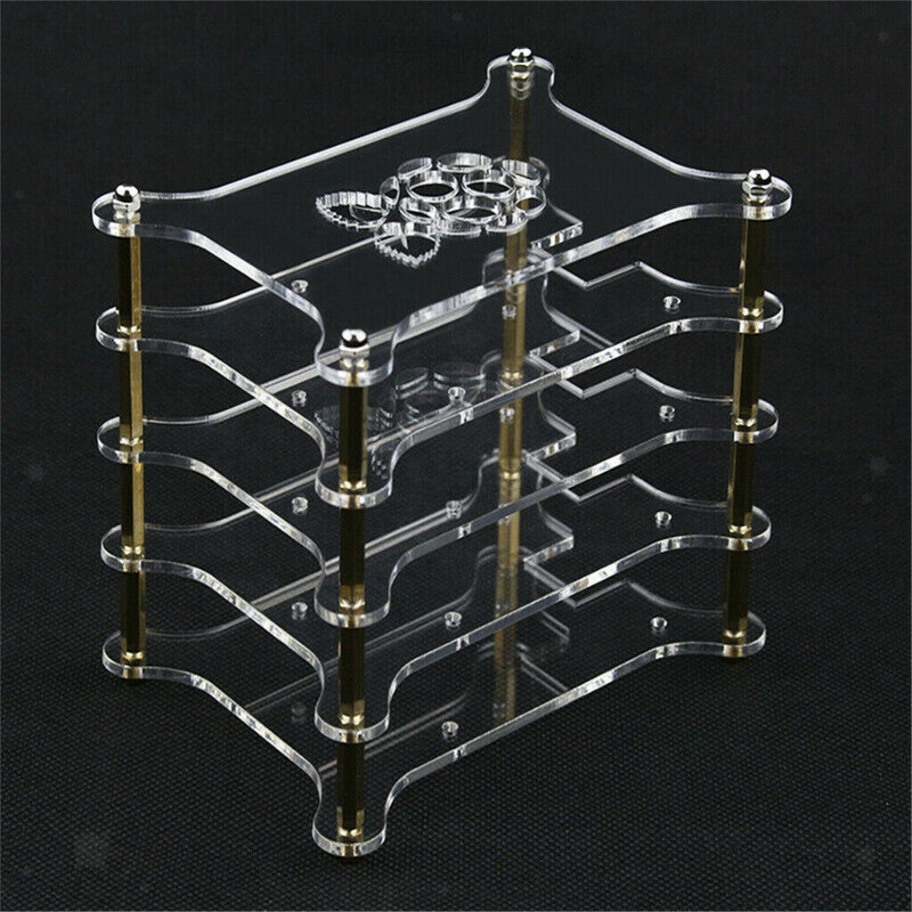 4-layers Acrylic Cluster Case Fit for Raspberry Pi 4B / 3B+ / 3B / 2B / B+