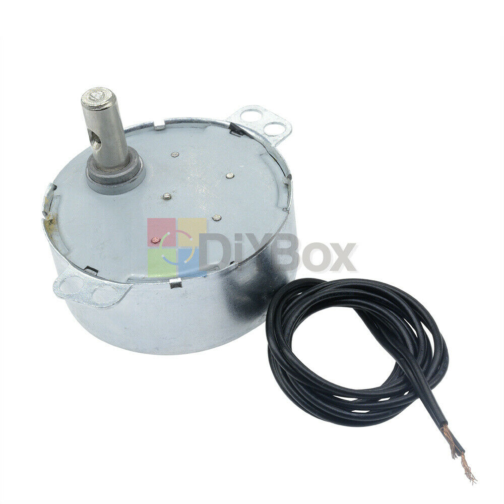2PCS AC 220V-240V TYC-50 Synchronous Motor 5-6RPM CW/CCW 4W Torque 4KGF