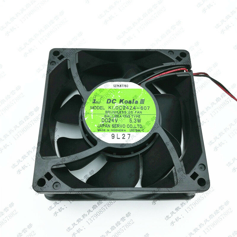 For 1pc SERVO KLDC24Z4-607 fan 90*90*32mm 24V 5.3W 2wire