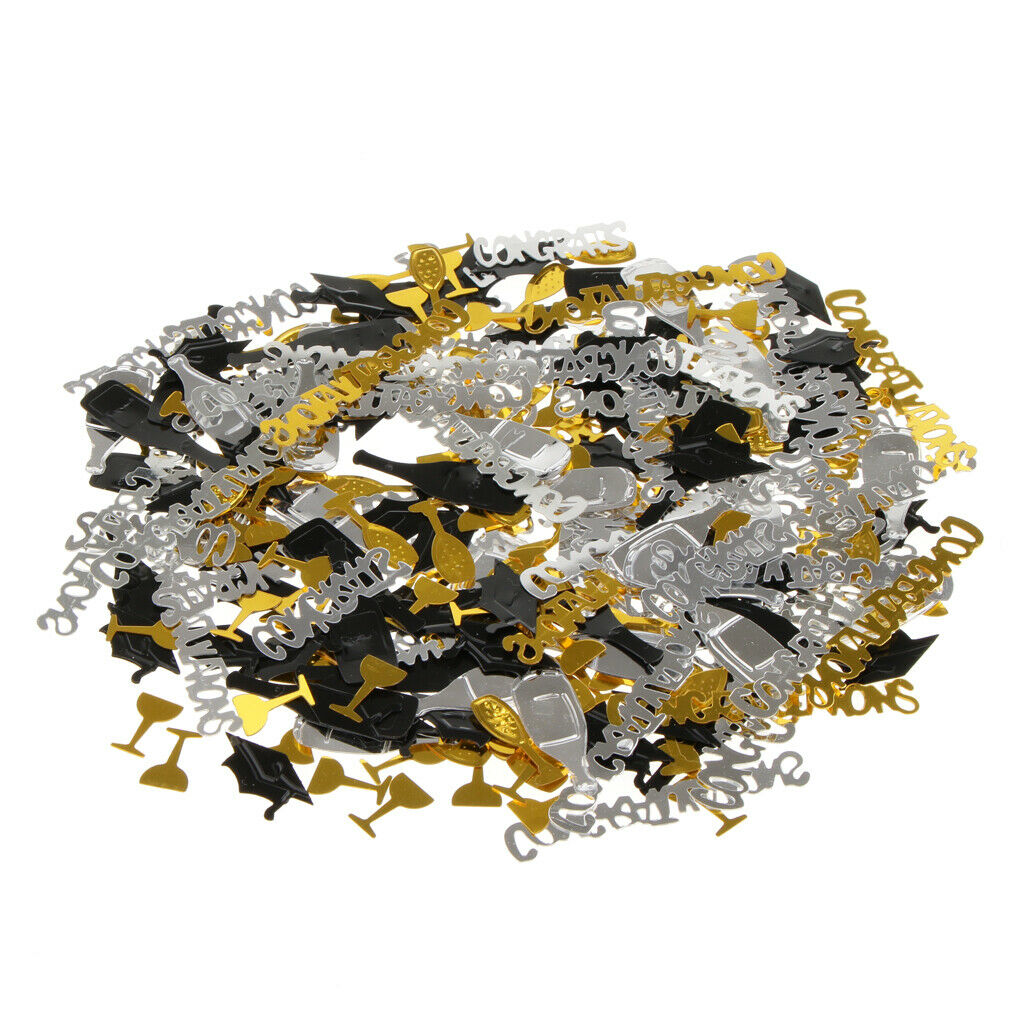 Congratulation Champagne Cup Scatter Confetti Grad Party Decor