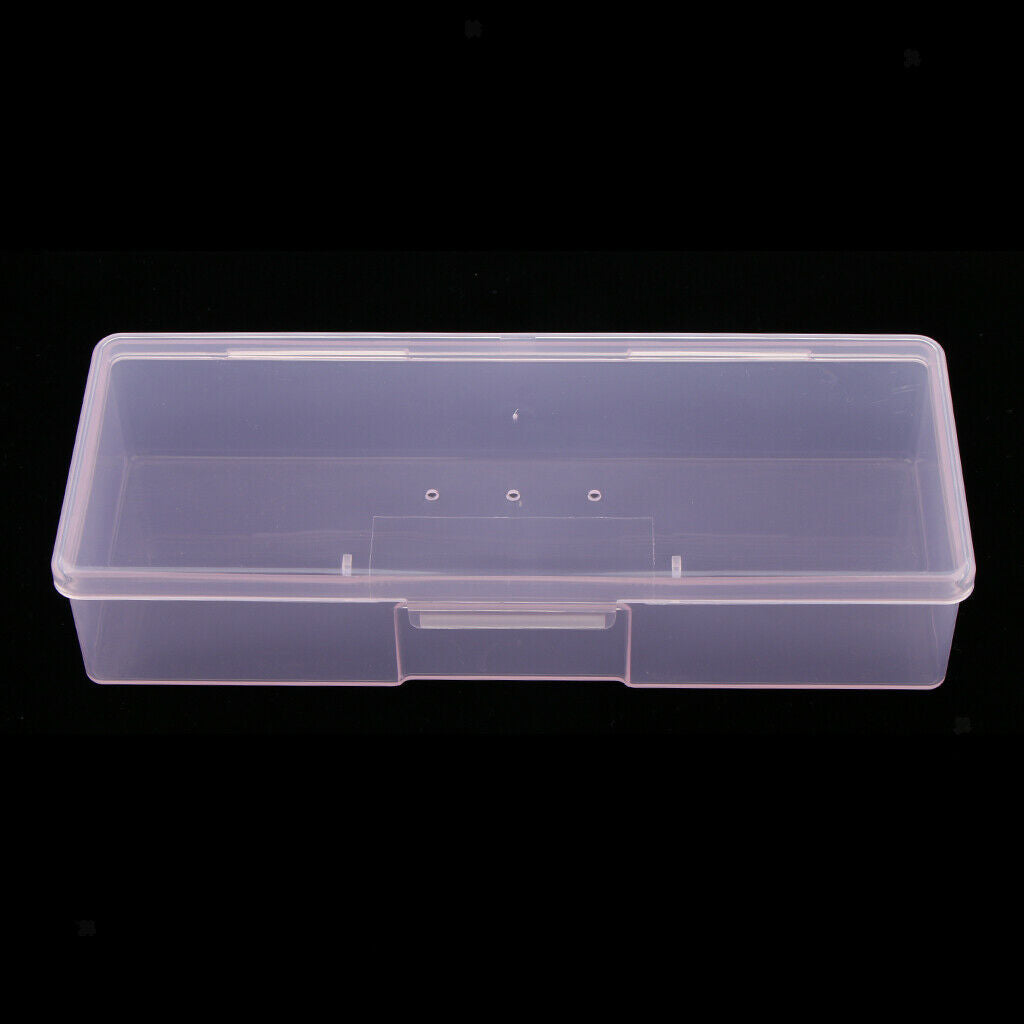 2 Pcs Microblading Pens Pencils Plastic Box Holder Organizer Case Manual Tattoo