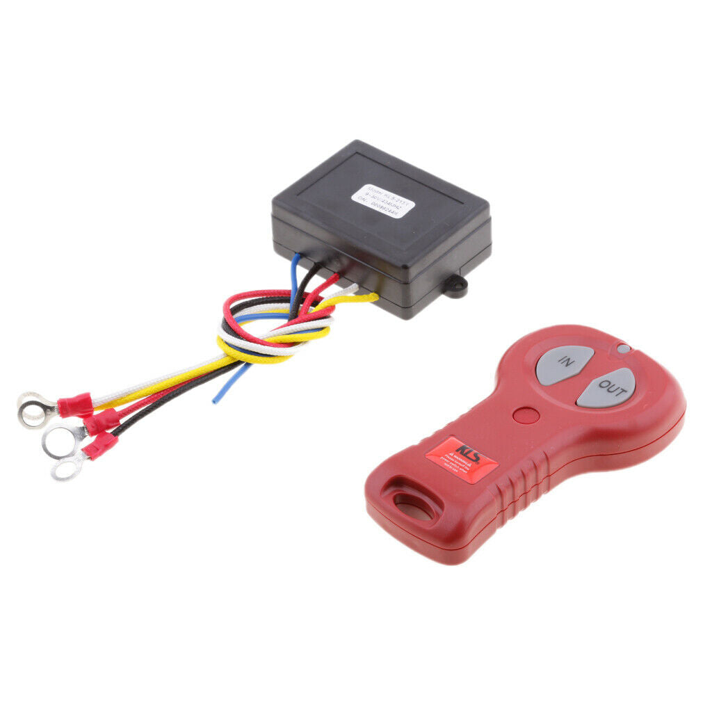 Car UTV ATV Winch Remote Receiver Switch W/ LED Light 12V/24V KLS-213X
