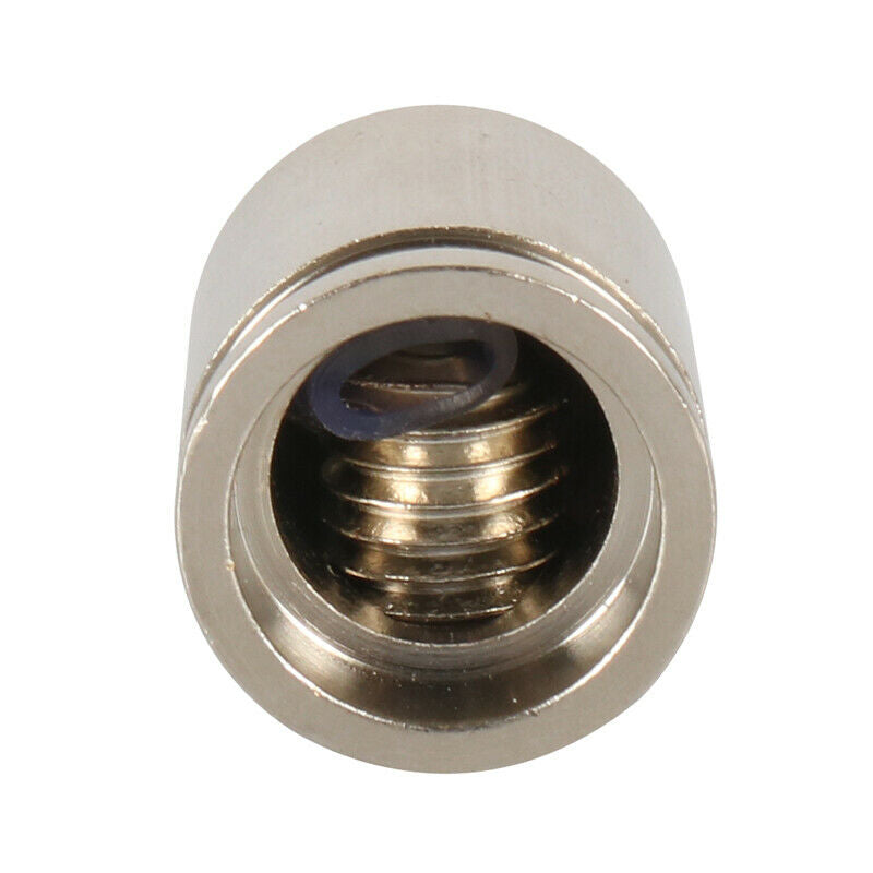 2PCS Input Wire Reducer Adapter Terminal 0 to 4 Gauge GA AWG Brass Nickel Set