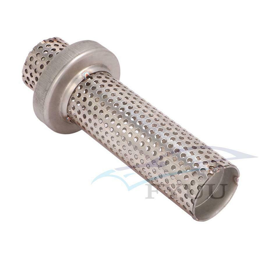 51mm Motorcycle Exhaust Muffler Pipe Can Removable Silencer Baffle 150mm 1X L