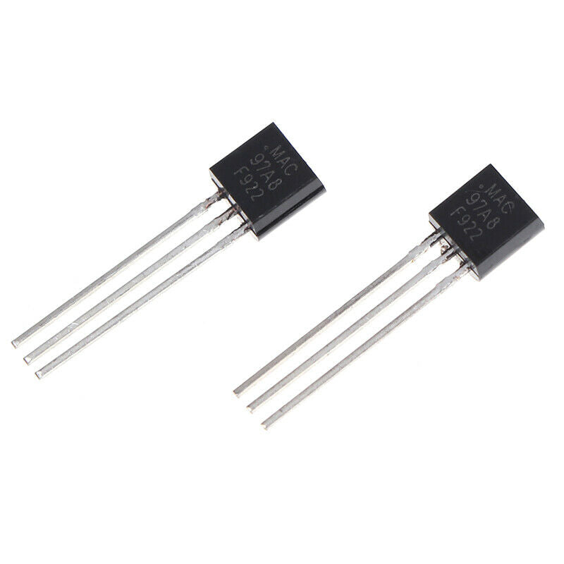 50 pcs MAC97A8 TO-92 6A 600V two-way thyristor in-line triode XjSJCA