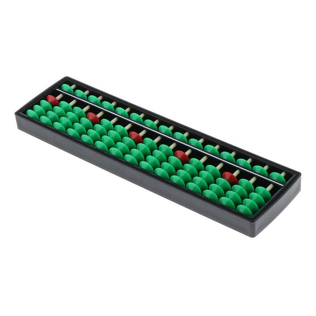 Kids Plastic Abacus Beads Arithmetic Soroban Calculating Tool, Train Counting