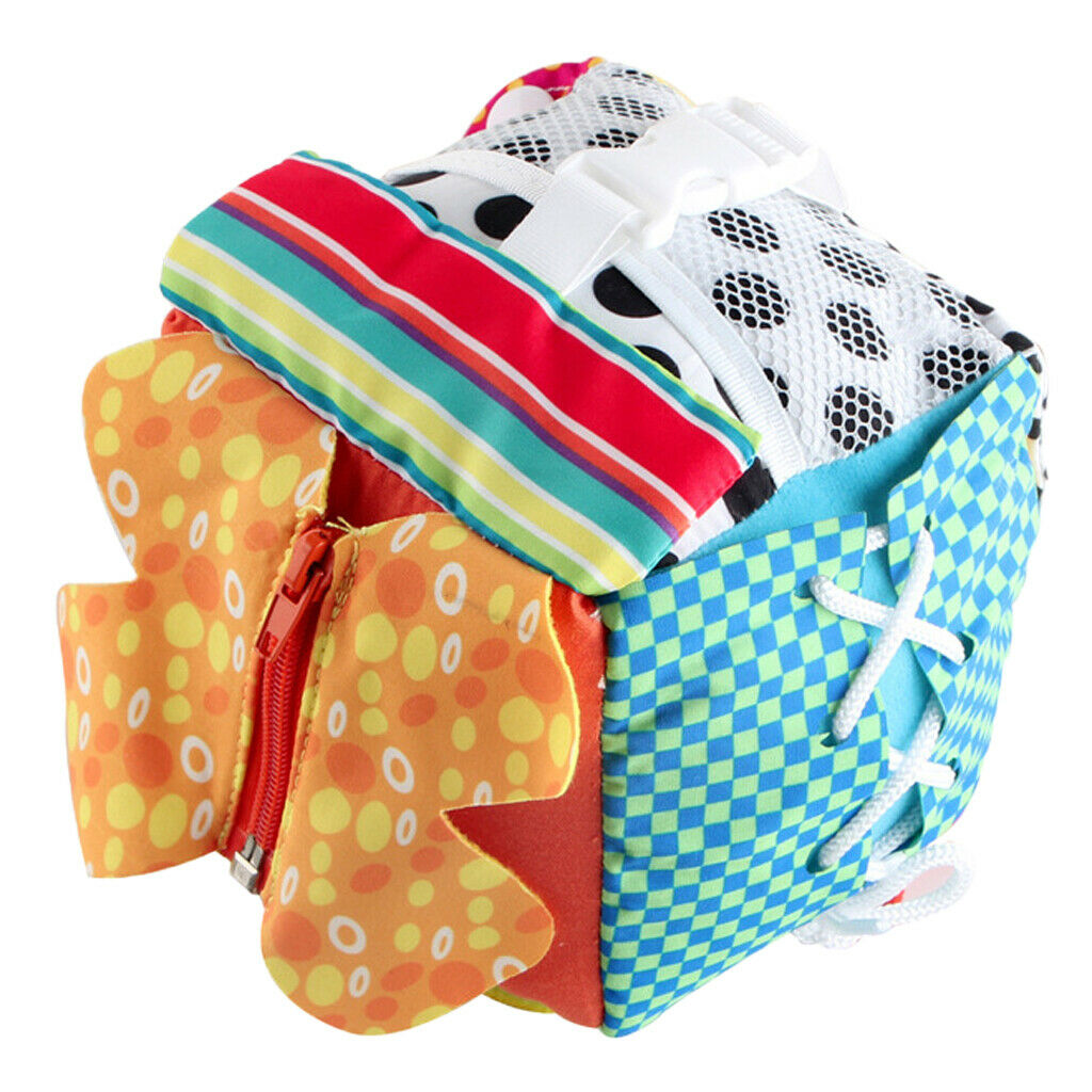 Basic Life Skills   & Book  Zip Snap Butto Buckle Lace Tie Toys for Baby