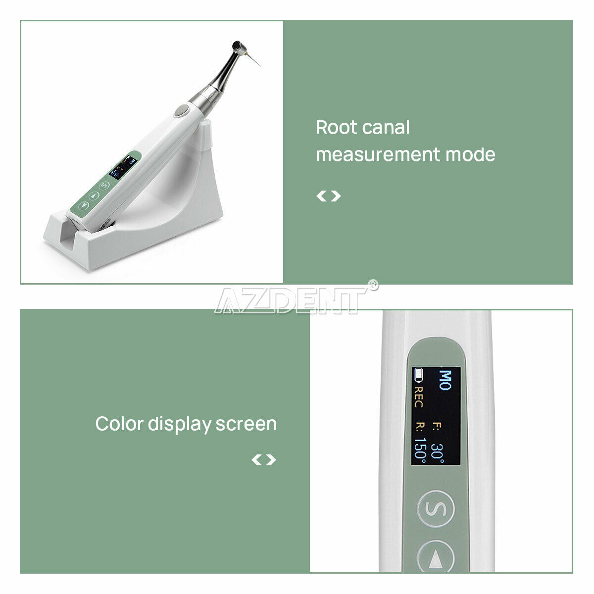 Dental Wireless Endo Motor Built in Apex Locator EP Smart LED Screen 100V-240V
