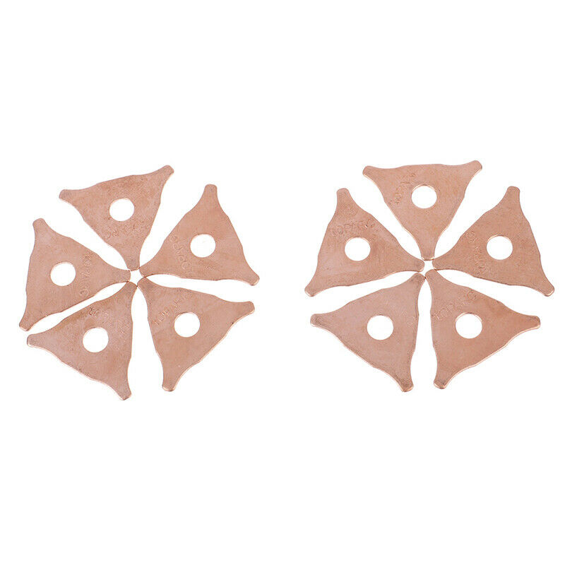 10Pcs Car Repair Dent Pulling Triangle Washer Spot Welder Star Washer P EADFAU