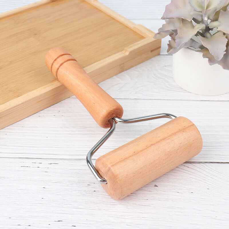 1Pcs Rolling Pin Pastry Pizza Pasta Hand Rolling Bake Roller Wooden Baking TBDD