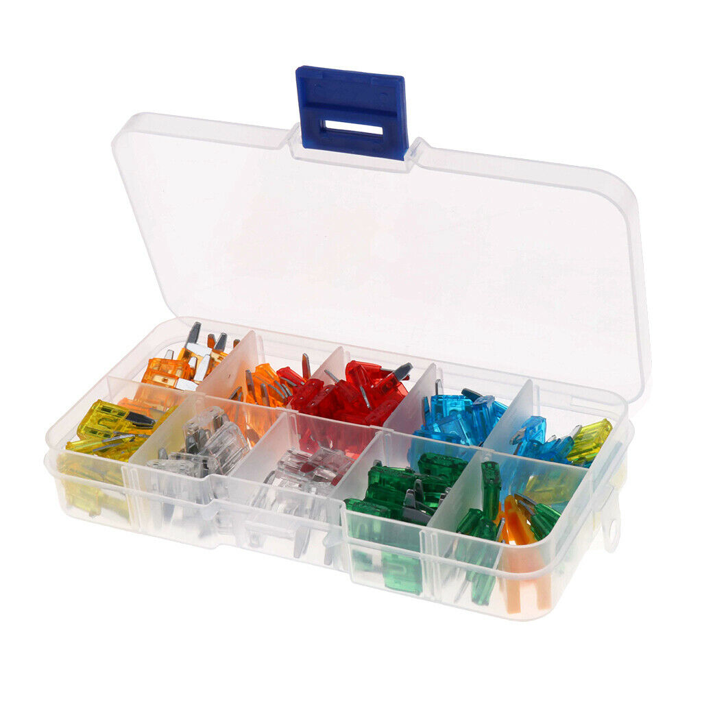 220 Pieces 2 in 1 Blade Fuses Inline Holder for Car Truck SUV RV Boat