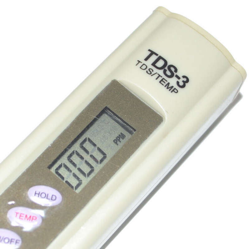 2 In 1 Digital Tds Meter Temperature Tester Pure Pool Fish/koi Pond 0-9990Ppm